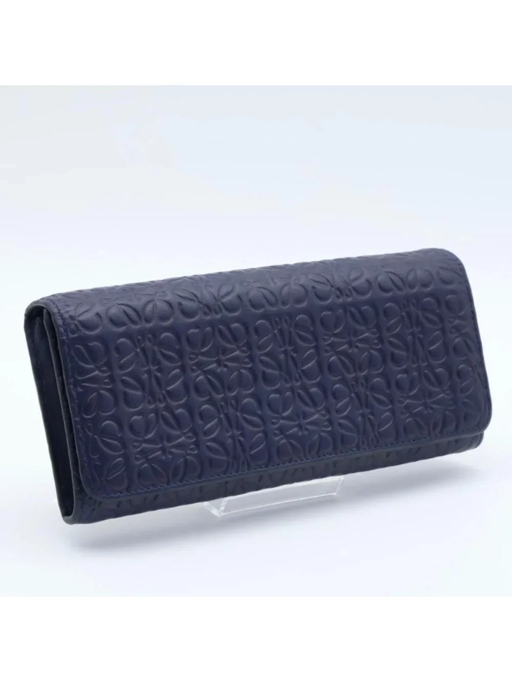 Loewe Repeat Anagram Wallet Navy